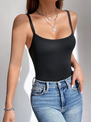 Solid Cami Bodysuit