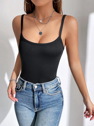 Solid Cami Bodysuit