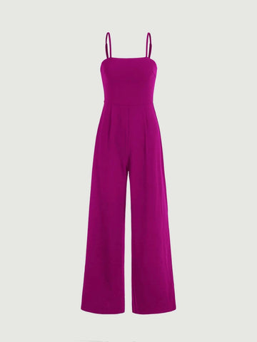 MOD Plicated Detail Cami Jumpsuit