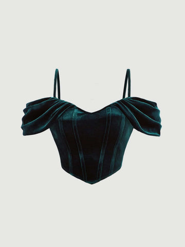 Cold Shoulder High Low Top