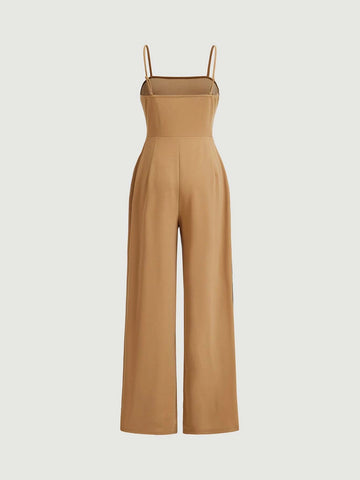MOD Plicated Detail Cami Jumpsuit