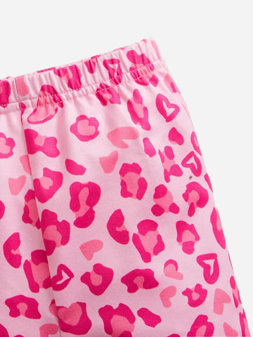 Baby Allover Print Cami Top & Biker Shorts