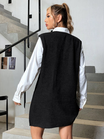 EZwear Two Tone 2 In 1Dress