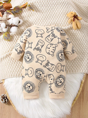 Baby Cartoon Graphic Jumpsuit
