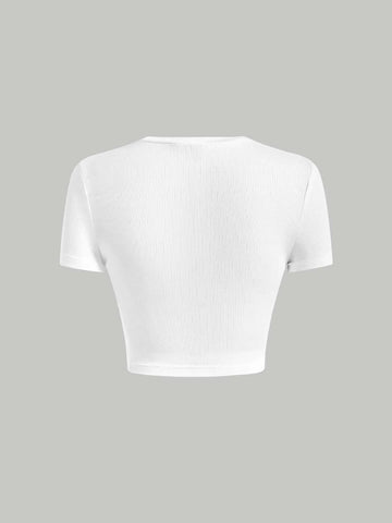 MOD 2 In 1 Lace Up Tee