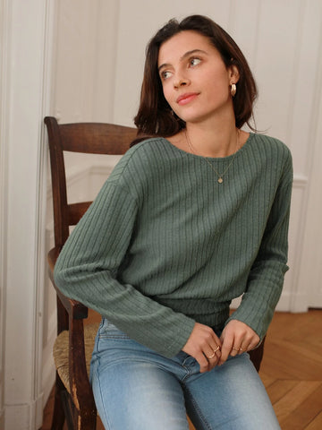 Frenchy Tie Back Drop Shoulder Tee