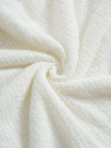 MOD Off Shoulder Bell Sleeve Foldover Front Tee