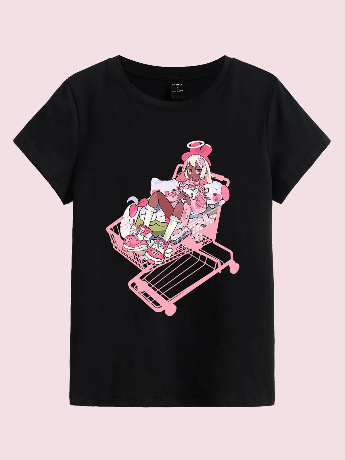 Cartoon Figure Graphic Tee