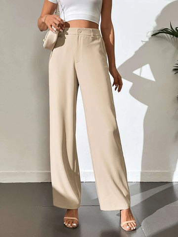 Tall High Waist Zip Fly Pants