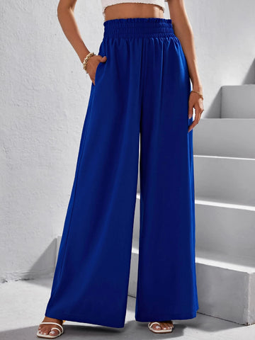 High Waist Wide Leg Pants