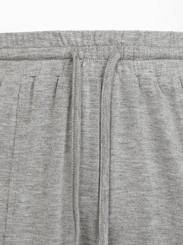 Ruched Bust Crop Tank Top & Sweatpants Set