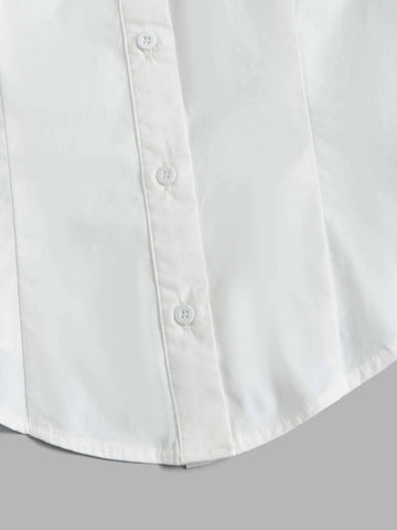 EZwear Flap Pocket Button Front Shirt