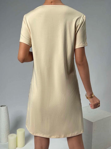 Unity V Neck Sequin Dress