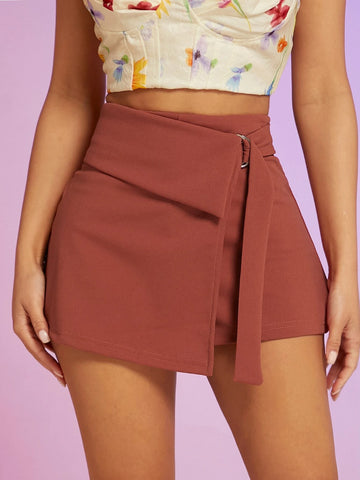 BAE High Waist O-ring Detail Skort