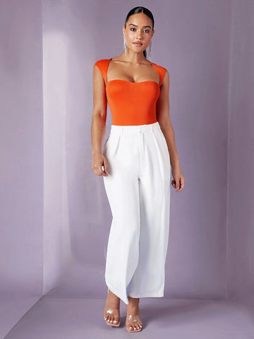 BAE Solid Square Neck Bodysuit