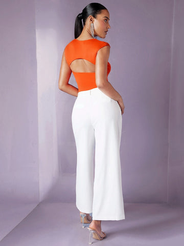 BAE Solid Square Neck Bodysuit