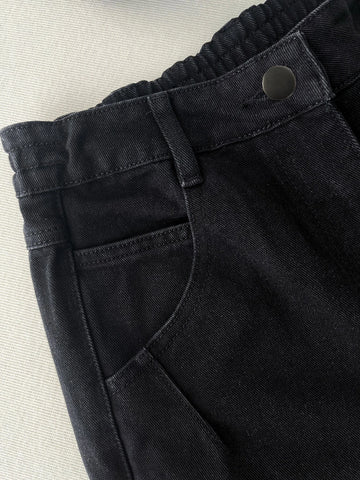 DAZY High Rise Crop Mom Jeans