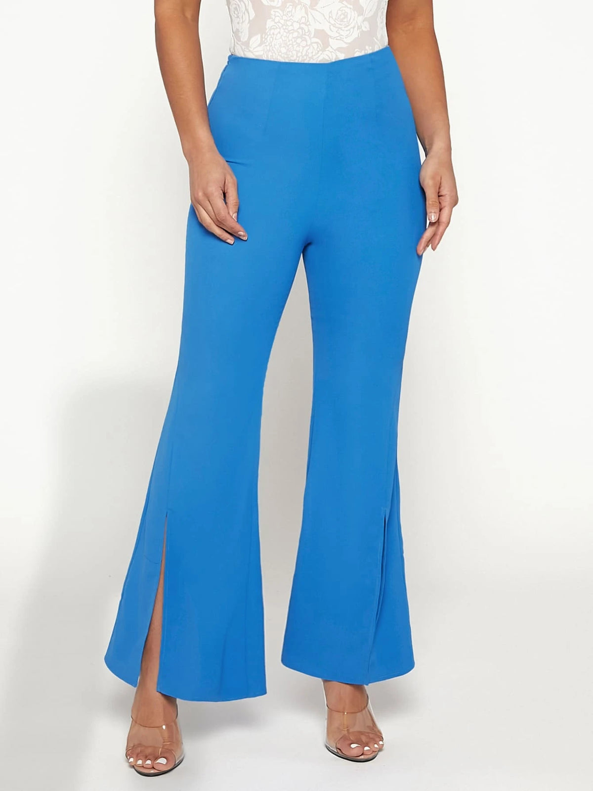 BAE Split Hem Flare Leg Pants