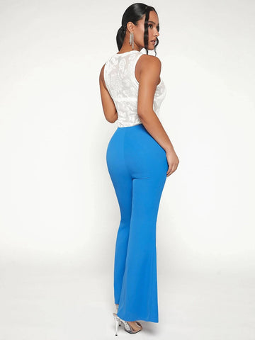 BAE Split Hem Flare Leg Pants