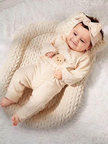 Newborn Photography Solid Pillow & Mattress