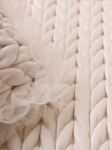 Newborn Photography Solid Pillow & Mattress