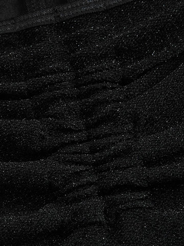 ICON Tie Backless Halter Top & Ruched Waist Skirt