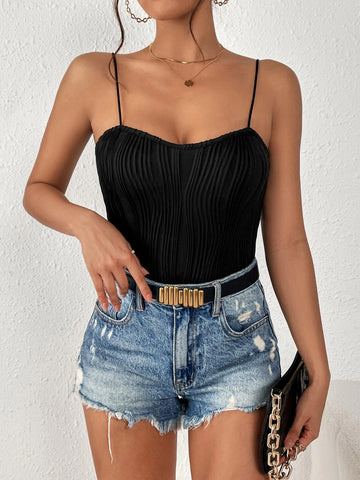 Solid Cami Bodysuit