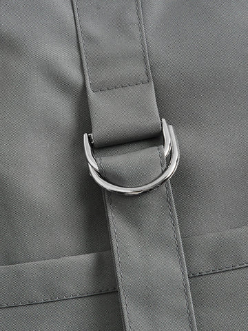 ICON Flap Pocket Buckle Detail Skirt