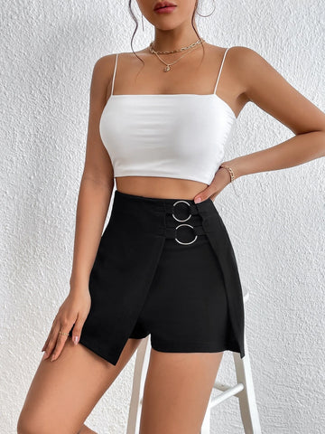Unity Ring Linked Wrap Hem Skort