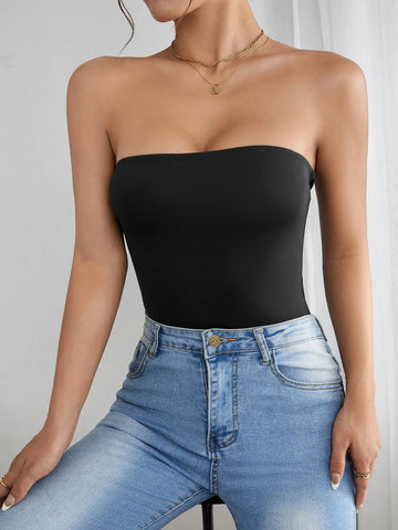 Solid Tube Bodysuit
