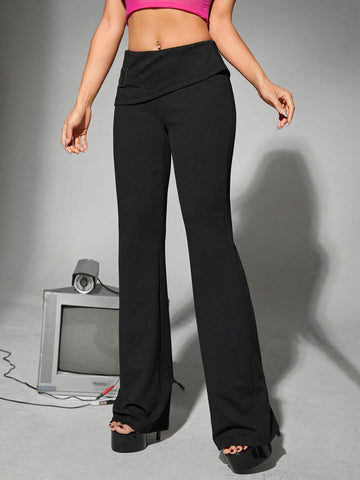 ICON Solid Flare Leg Pants