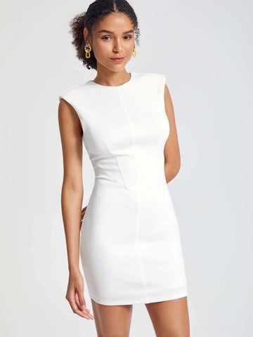 Solid Bodycon Dress