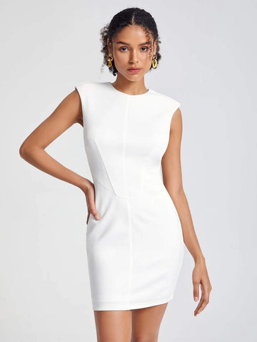 Solid Bodycon Dress
