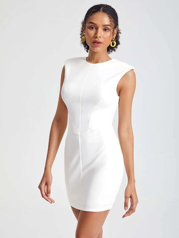Solid Bodycon Dress