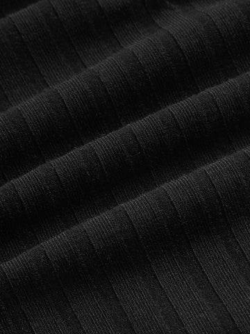 ICON Contrast Lace Ruched Bust Tee