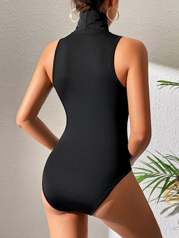 High Neck Tank Bodysuit