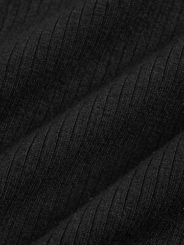 MOD Cut Out Mock Neck Tee