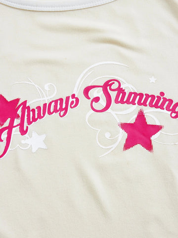 CON Letter & Geo Raglan Sleeve Tee