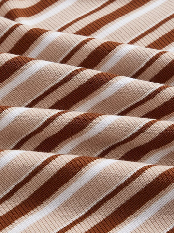 MOD Striped Print Tee