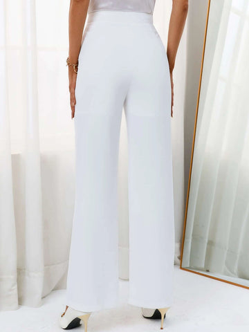 Unity Chain Detail Straight Leg Pants