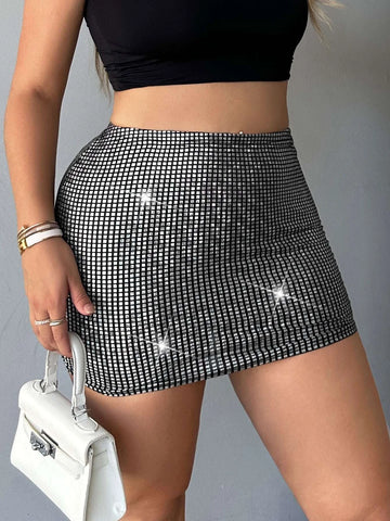 SXY High Waist Bodycon Skirt
