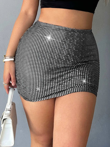 SXY High Waist Bodycon Skirt