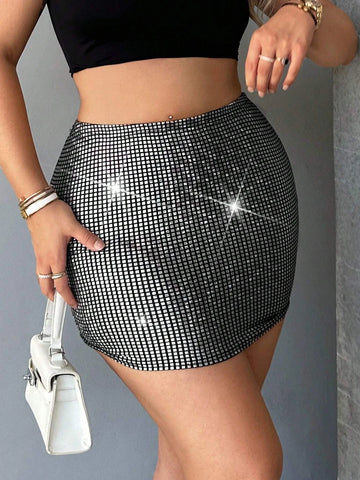 SXY High Waist Bodycon Skirt
