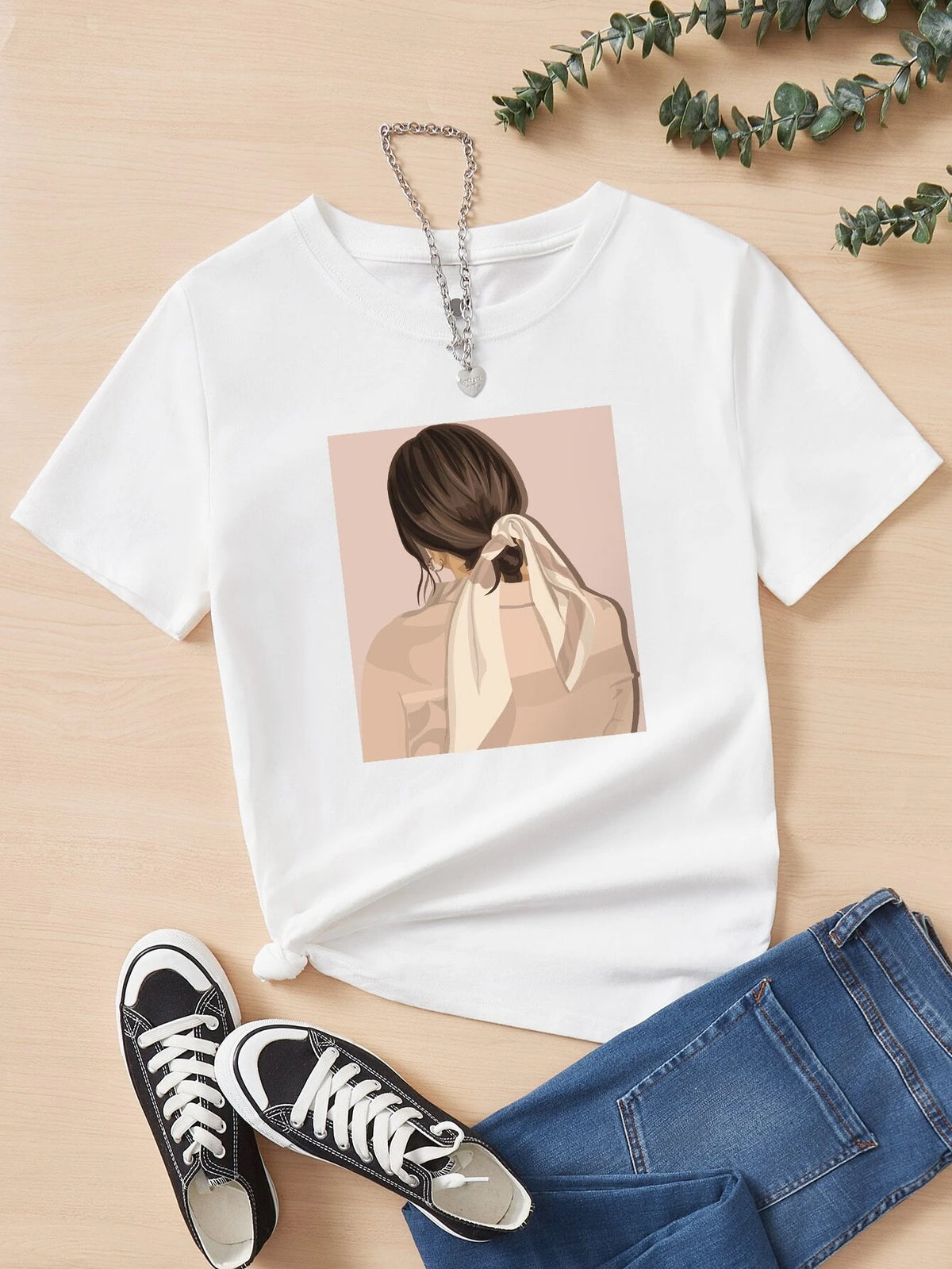 Figure Graphic Tee