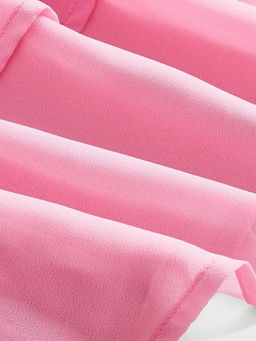 MOD Paperbag Waist Two Layer Hem Skirt