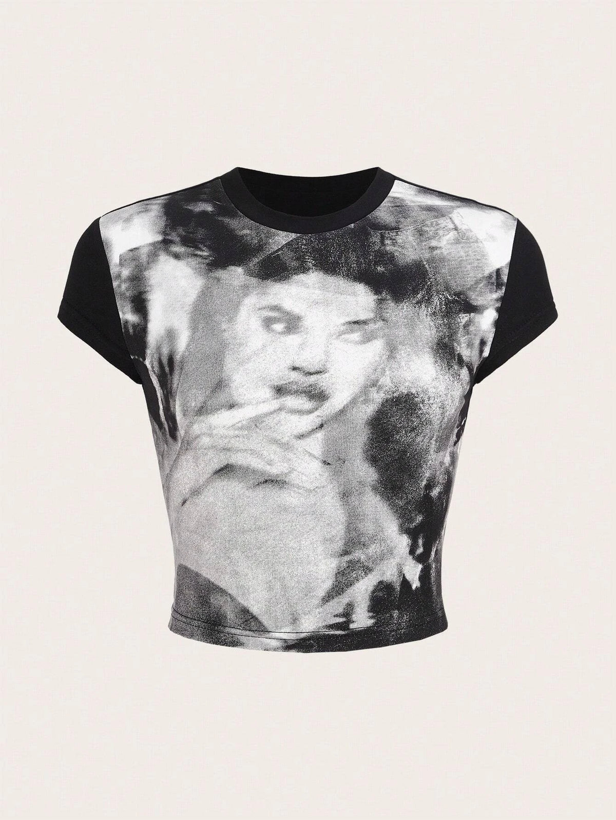 ICON Figure Graphic Crop Tee