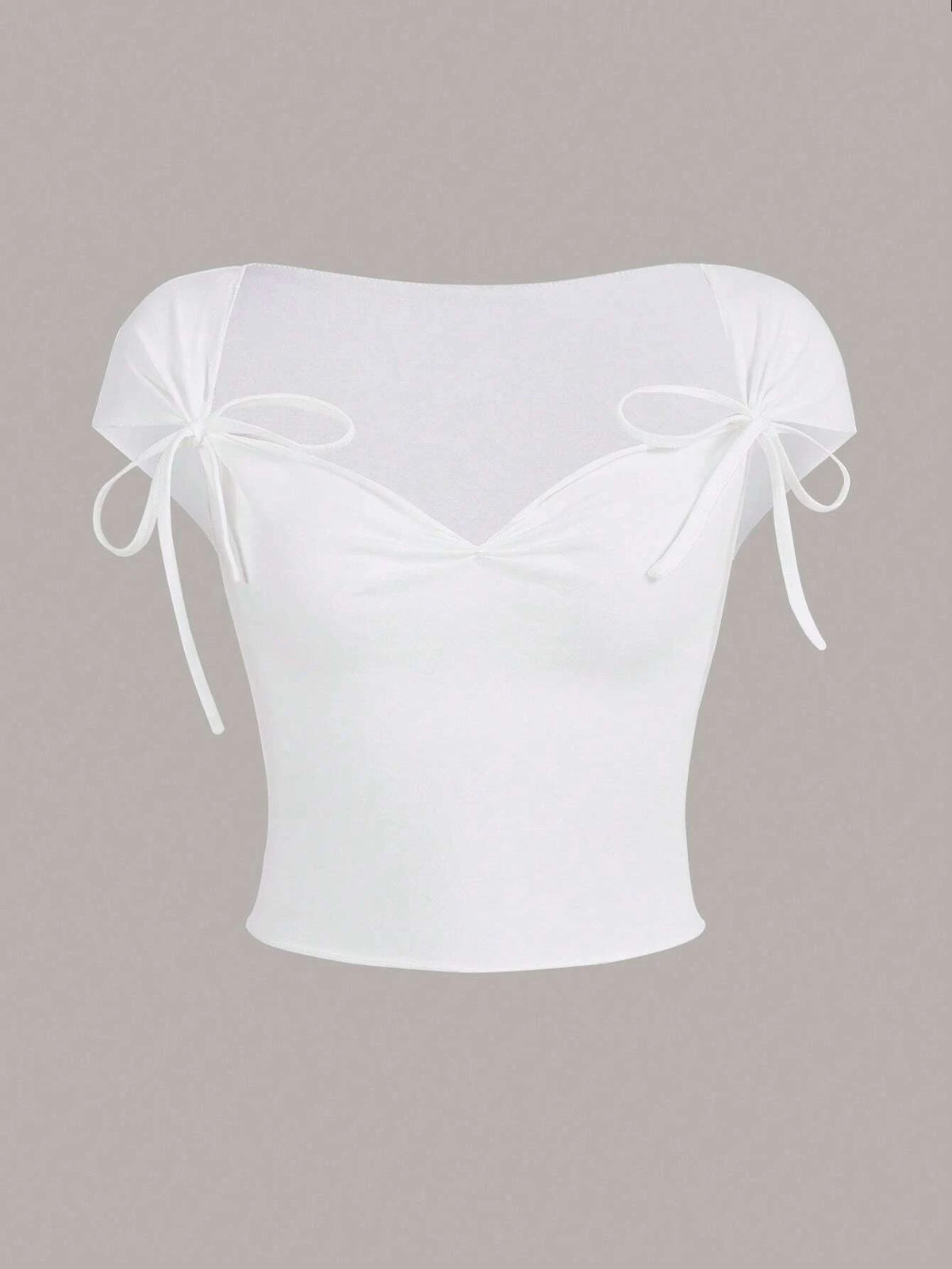 ICON Solid Knot Detail Crop Tee